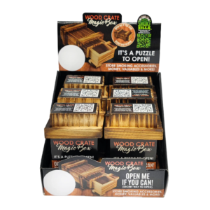 SMOKEZILLA WOOD CRATE MAGIC BOX - 22776 BOX OF 6