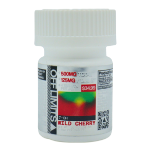 OFF LIMITS 7-HYDROXY TABLETS BOTTLE 125MG 4CT - WILD CHERRY