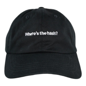 PUFFCO WHERE'S THE HASH HAT V2 - BLACK
