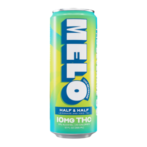 MELO THC BEVERAGE 12FLOZ 10MG - HALF & HALF LEMONADE & ICED TEA