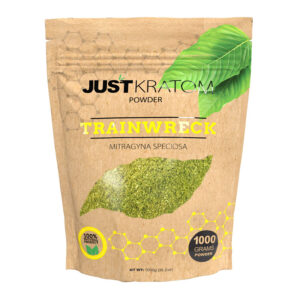 JUST KRATOM POWDER 500 GRAMS - TRAIN WRECK