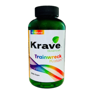 KRAVE CAPSULES 500 COUNT - TRAINWRECK