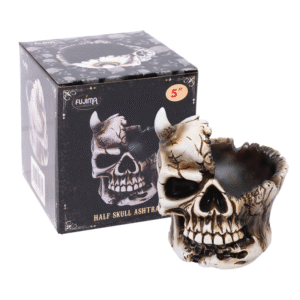 FUJIMA ASHTRAY - LT260 HALF SKULL