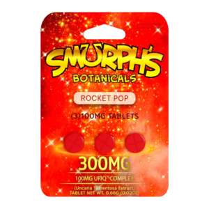 SMURPH'S BOTANICALS URIQ COMPLEX EXTRACT TABLETS 100MG 3CT - ROCKET POP