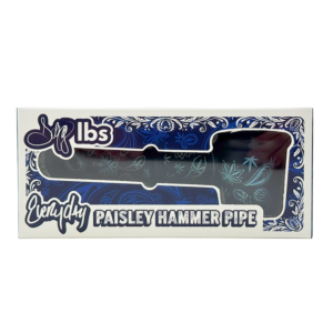 DOGG LBS HAND PIPES - EVERYDAY 5" PAISLEY HAMMER DESIGN