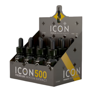 ICON PREMIUM KRATOM EXTRACT SHOTS/TINCTURES 15ML - VARIETY BOX OF 12