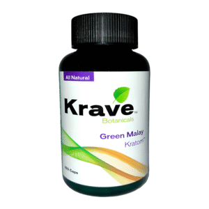 KRAVE CAPSULES 150 COUNT - GREEN MALAY
