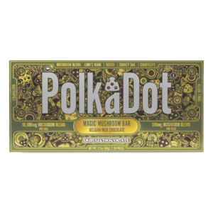 POLKA DOT MAGIC MUSHROOM BLEND CHOCOLATE BAR 500MG - DUBAI CHOCOLATE