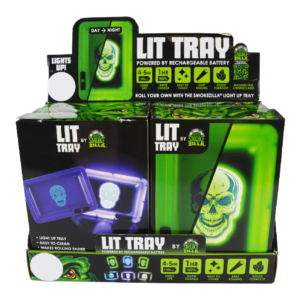 SMOKEZILLA TRAYS BOX OF 6 - 22283-LIT TRAY