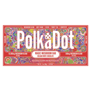 POLKA DOT MAGIC MUSHROOM BLEND CHOCOLATE BAR 500MG - CINNAMON FRENCH TOAST