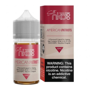 NKD SALT NIC 30ML 50MG - AMERICAN PATRIOTS