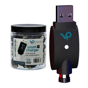 VAPE GEAR SMART CHARGER JAR OF 32 INDIVIDUAL