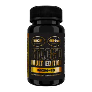 STACKK'D VAULT EDITION MGM-15 TABLETS BOTTLE 30MG 15CT - TROPICAL PUNCH