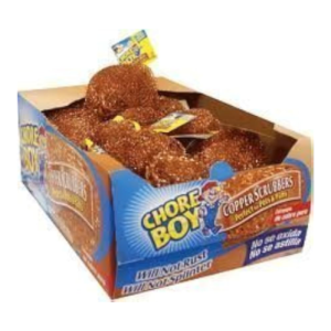 CHORE BOY COPPER SCRUBS - BOX OF 36