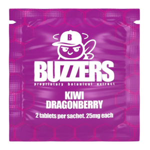 BUZZERS PROPRIETARY BOTANICAL EXTRACT TABLETS 25MG 2CT - KIWI DRAGONBERRY
