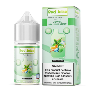 POD JUICE PJ5000 SALT NIC 30ML 35MG - JEWEL MALIBU MINT