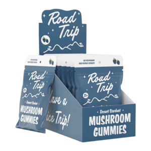 ROAD TRIP DESERT STARDUST MUSHROOM GUMMIES 8CT - BLUE RASPBERRY