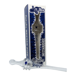 DOGG LBS EVERYDAY NECTAR PIPE - 6" GLASS PIPE