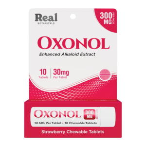 REAL BOTANICALS OXONOL ALKALOID EXTRACT TABLETS TUBE 30MG 10CT