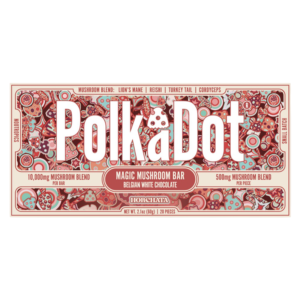 POLKA DOT MAGIC MUSHROOM BLEND CHOCOLATE BAR 500MG - HORCHATA