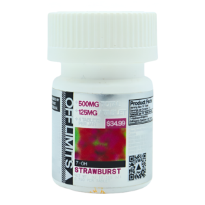 OFF LIMITS 7-HYDROXY TABLETS BOTTLE 125MG 4CT - STRAWBURST