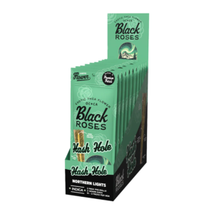 BLACK ROSES EXOTIC HASH HOLE 2G PRE-ROLLS 2PK - NORTHERN LIGHTS INDICA