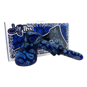 DOGG LBS HAND PIPES - EVERYDAY 6" PAISLEY HAMMER DESIGN