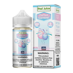 POD JUICE 100ML 0MG - COTTON CLOUDS