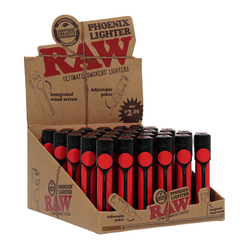 RAW LIGHTER - PHOENIX LIGHTER BOX OF 30