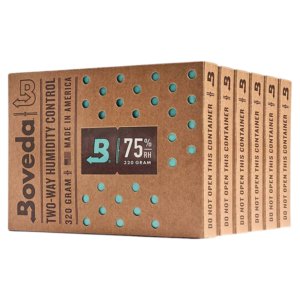 BOVEDA 2-WAY HUMIDITY CONTROL - 320GRAM - 75% RH BOX OF 6
