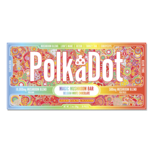 POLKA DOT MAGIC MUSHROOM BLEND CHOCOLATE BAR 500MG - GOOD LUCK CHARMS