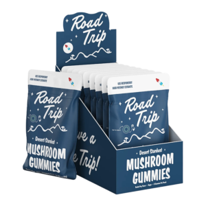 ROAD TRIP DESERT STARDUST MUSHROOM GUMMIES 8CT - ROCKET POP