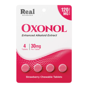 REAL BOTANICALS OXONOL ALKALOID EXTRACT TABLETS 30MG 4CT