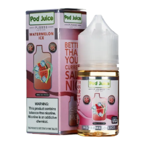 POD JUICE PJ5000 SALT NIC 30ML 35MG - WATERMELON ICE