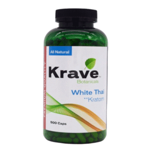 KRAVE CAPSULES 500 COUNT - WHITE THAI