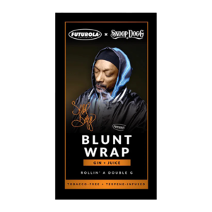 FUTUROLA X SNOOP DOGG BLUNT TERPENE INFUSED BLUNT WRAP BOX OF 25 - GIN+JUICE