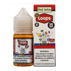 POD JUICE SALT NIC 30ML 35MG - LOOPS