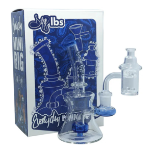 DOGG LBS EVERYDAY MINI RIG SERIES HYDRANT BOX SET - 6" MINI CLASSIC SHOWERHEAD BLUE
