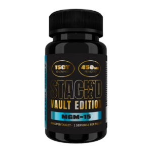 STACKK'D VAULT EDITION MGM-15 TABLETS BOTTLE 30MG 15CT - COTTON CANDY