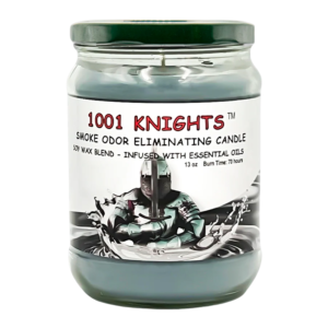 BLUNT EFFECTS SMOKE ODOR ELIMINATING CANDLES 13OZ - 1001 KNIGHTS