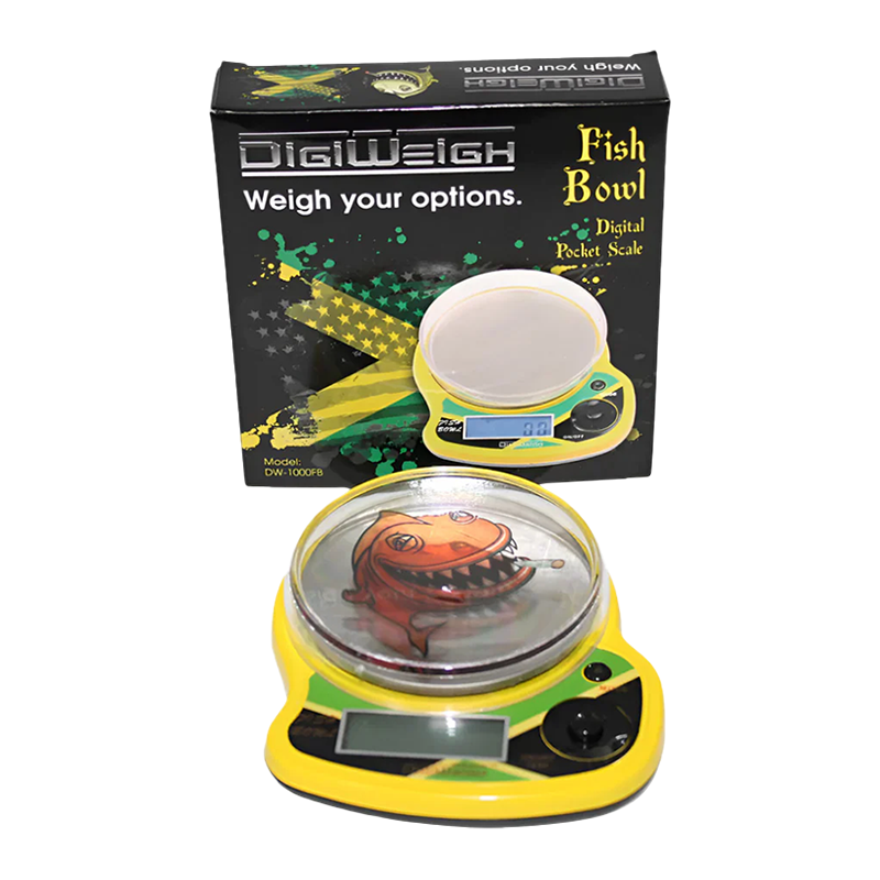 DIGIWEIGH PORTABLE DIGITAL SCALE - DW-100FB - FISHBOWL BIG