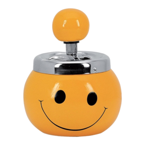 CERAMIC ASHTRAYS - SPINNING EMOJI DESIGN