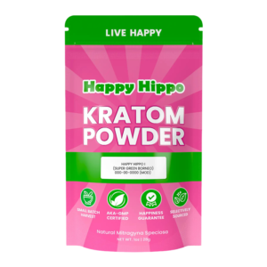 HAPPY HIPPO KRATOM POWDER 227G/8OZ