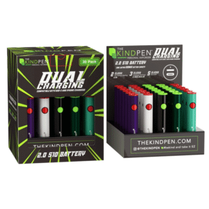 THE KIND PEN DUAL CHARGING 510 CART BATTERY - BOX OF 30