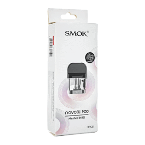 SMOK NOVO X POD CLEAR POD 3PCS - MESHED 0.80 OHMS