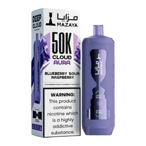 MAZAYA CLOUD AURA 50K - BLUEBERRY SOUR RASPBERRY