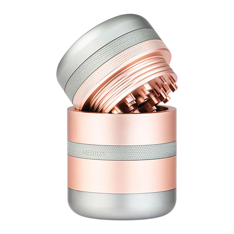 RYOT KANNASTOR GR8TR V2 GRINDER SOLID BODY - ROSE GOLD