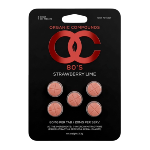 ORGANIC COMPOUNDS 80'S 7-HYDROXY TABLETS 80MG 5CT