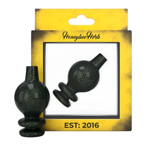 HONEYBEE HERB GLASS CARB CAP - CC-16 GREEN