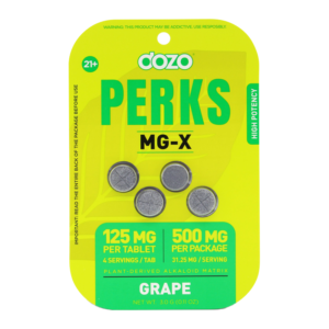 DOZO PERKS MG-X TABLETS 125MG 4CT - GRAPE